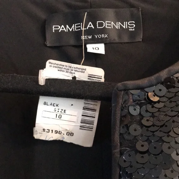 GORGEOUS🌸 Vintage Pamela Dennis Sequined Suit - Picture 16 of 17